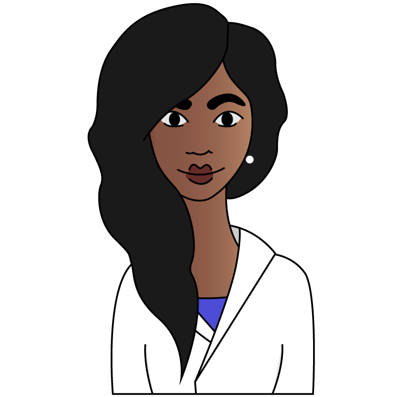 Illustration of Dr. Maggie.